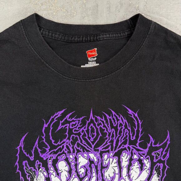 Crown Magnetar Detestable Imputiry Long Sleeve Cotton T-Shirt Men's Medium - Picture 3 of 4